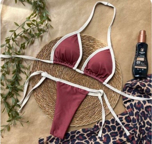 CONJUNTO BRONZE MARRÓN