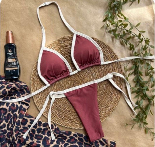 CONJUNTO BRONZE MARRÓN