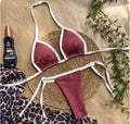 CONJUNTO BRONZE MARRÓN