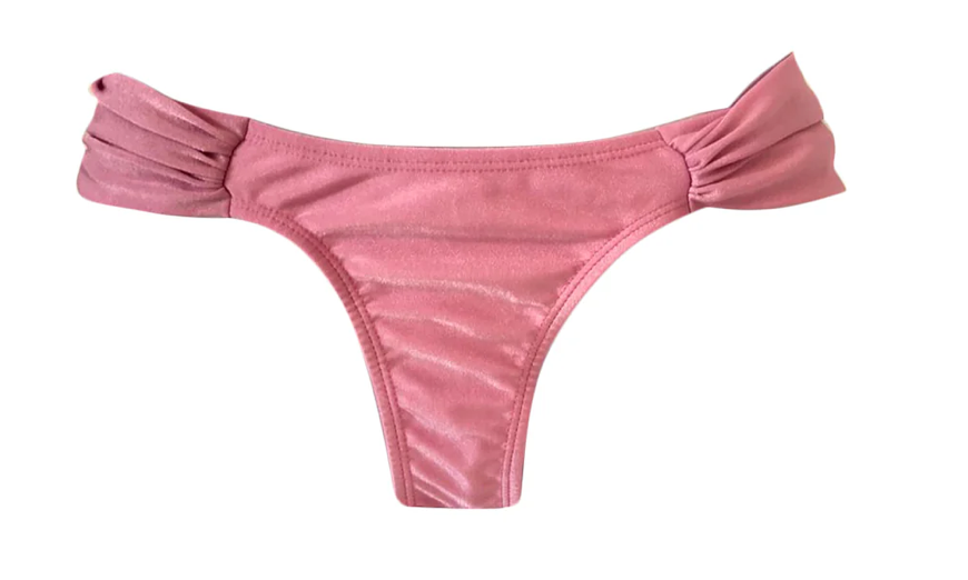 CONJUNTO ROSA METALIZADO TALLA S