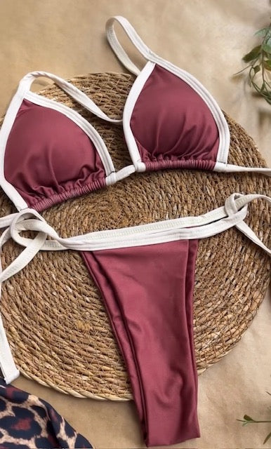 CONJUNTO BRONZE MARRÓN