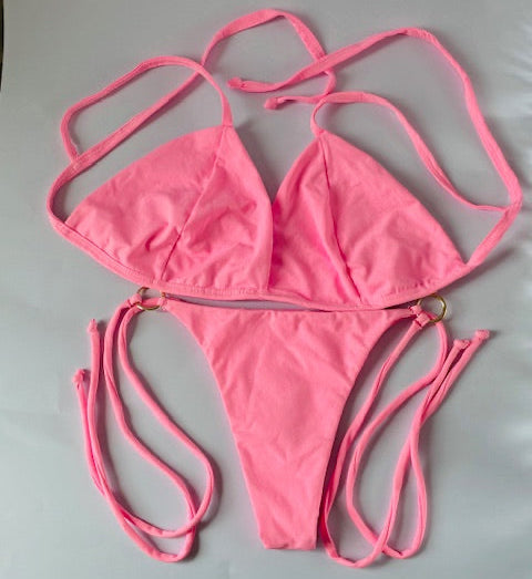 CONJUNTO ROSA VALENTÍN TALLA L