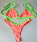 CONJUNTO ROSA CLARO VERDE LIMA
