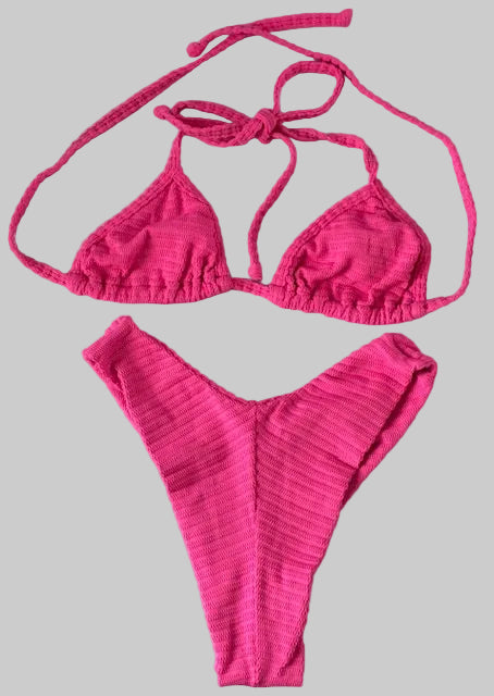 CONJUNTO ROSA SHOCK TALLA S