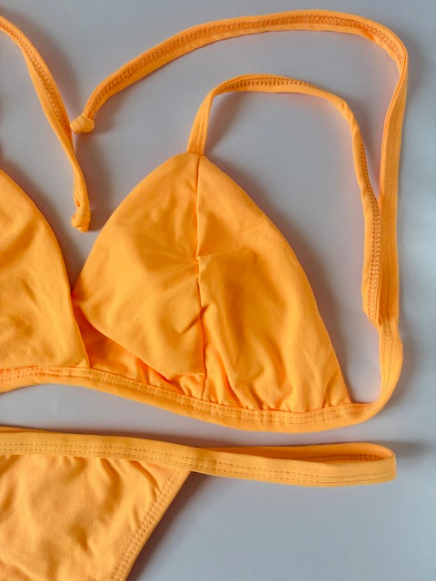 CONJUNTO NARANJA PASTEL  TALLA M
