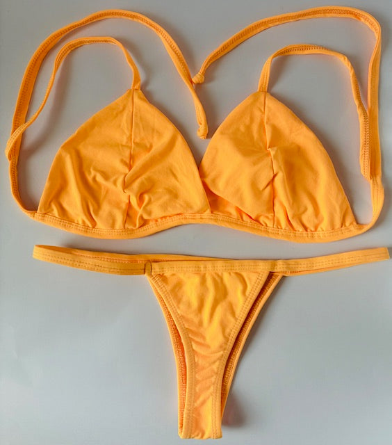CONJUNTO NARANJA PASTEL  TALLA M