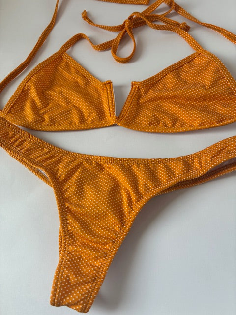 CONJUNTO CALABAZA TOPITOS TALLA M