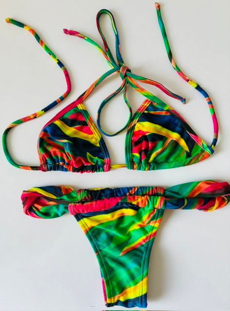 CONJUNTO PSICODÉLICO RETRO-VIBES TALLA S