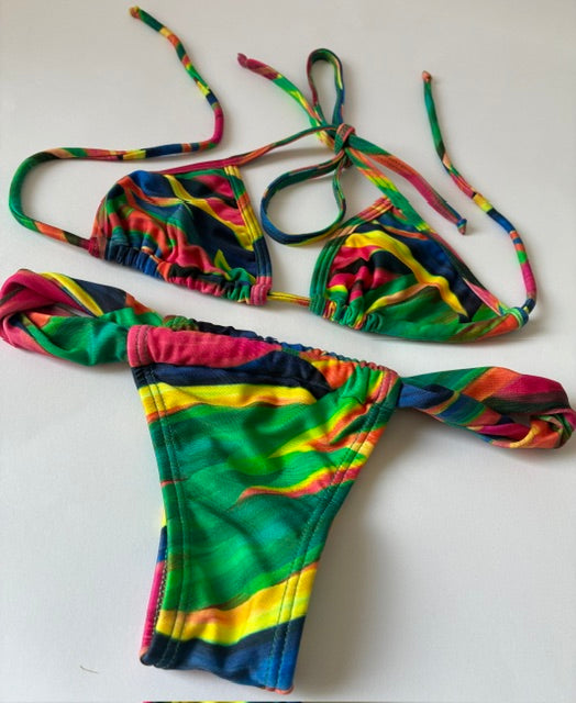 CONJUNTO PSICODÉLICO RETRO-VIBES TALLA S
