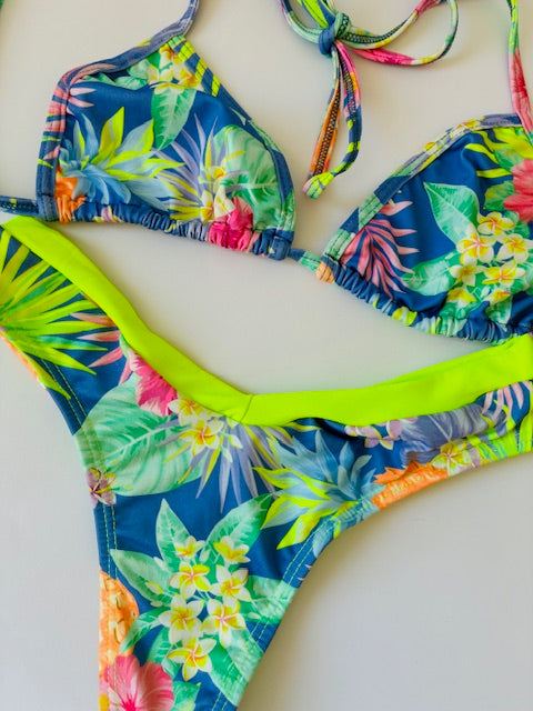 CONJUNTO VERDE LIMA CARIBEÑO TALLA S