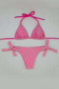 Conjunto Rosa Vichy