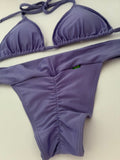 Conjunto Lila Satinado