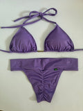 Conjunto Púrpura Lurex