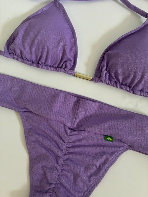 Conjunto Púrpura Lurex