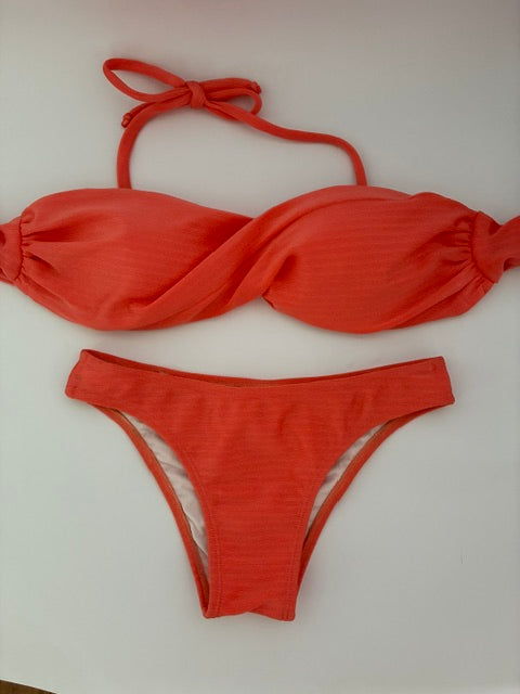 Conjunto Naranja Pastel Lurex