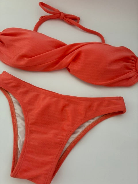 Conjunto Naranja Pastel Lurex