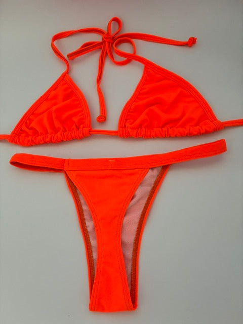 Conjunto Básico Neón Naranja