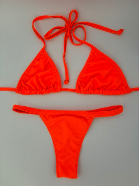 Conjunto Básico Neón Naranja
