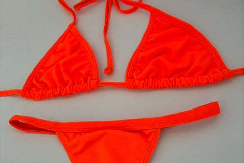 Conjunto Básico Neón Naranja