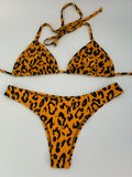 Conjunto  Leopardo Dorado