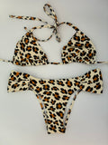 Conjunto Leopardo Crema