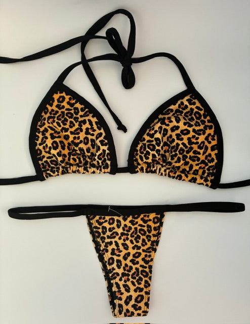 Conjunto Leopardo Negro