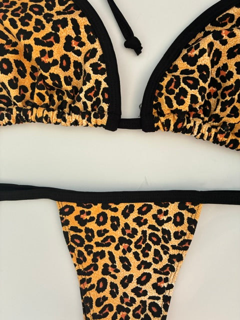 Conjunto Leopardo Negro