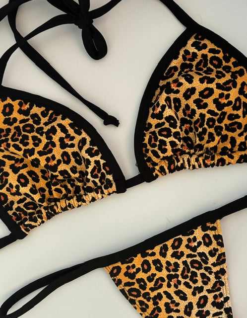 Conjunto Leopardo Negro
