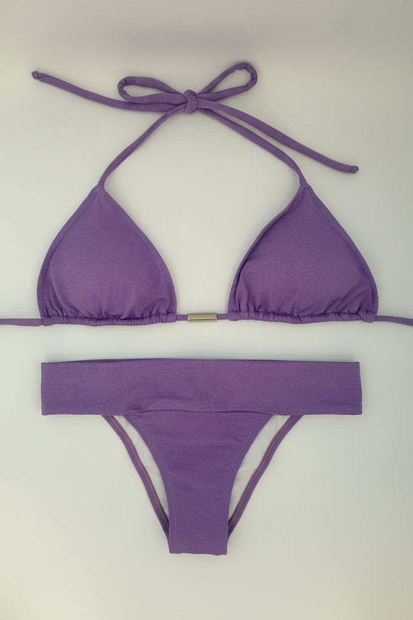 Conjunto Púrpura Lurex
