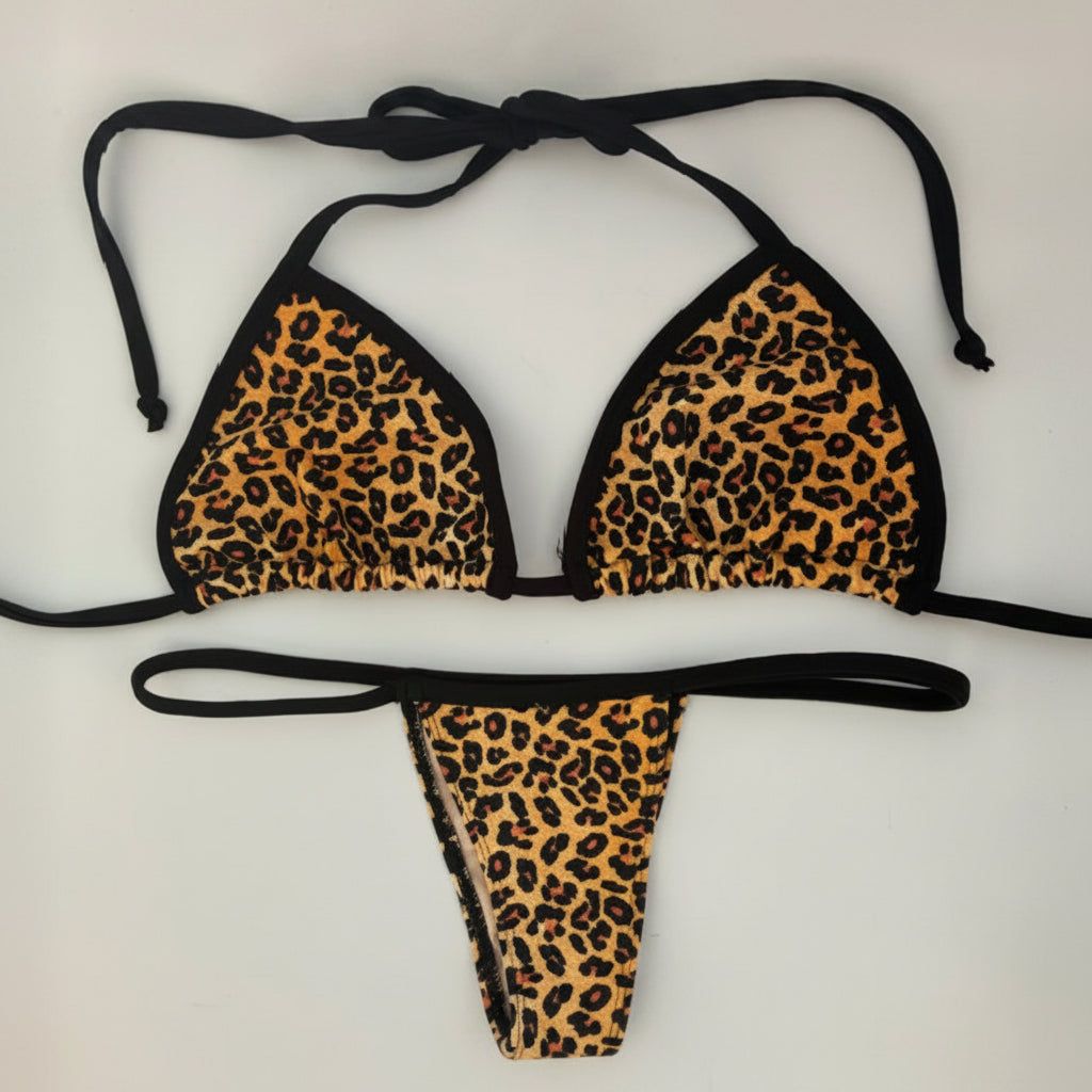 Conjunto Leopardo Negro
