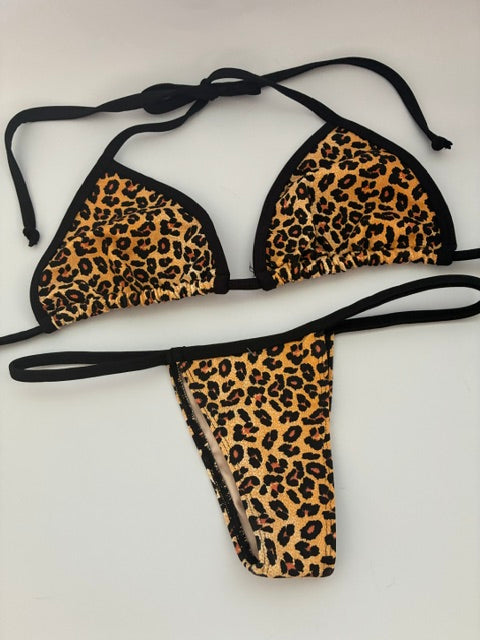 Conjunto Leopardo Negro