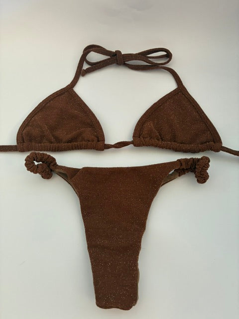 Conjunto Chocolate Glitter