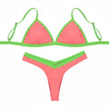 LIGHT PINK LIME GREEN SET
