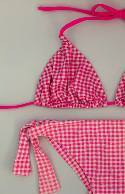 Conjunto Rosa Vichy