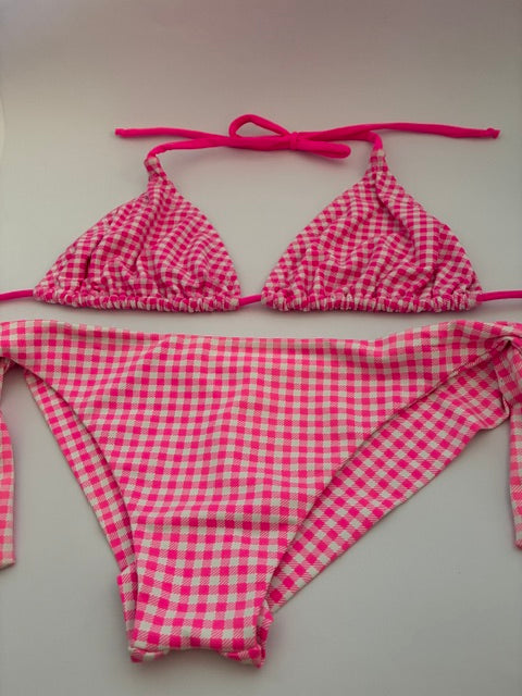 Conjunto Rosa Vichy