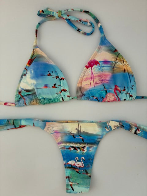 Conjunto Flamenco Rosa