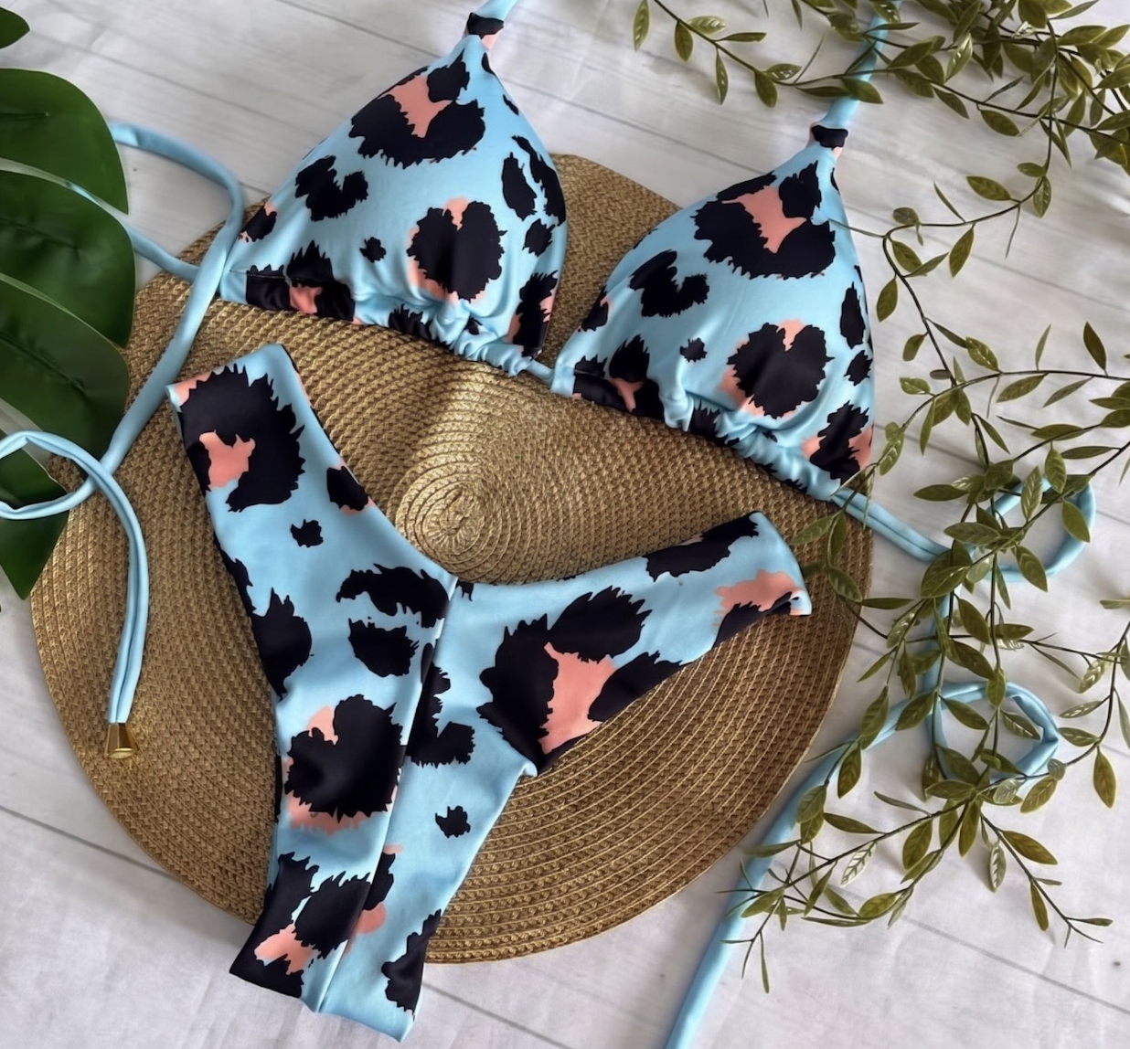 CONJUNTO ONÇA AZUL