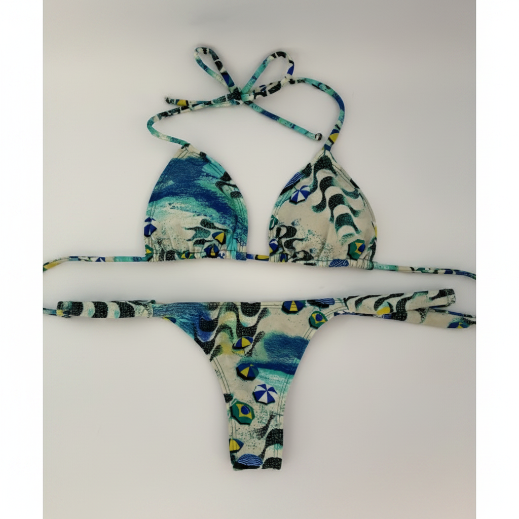 Conjunto Sombrilla Brasil Triángulo