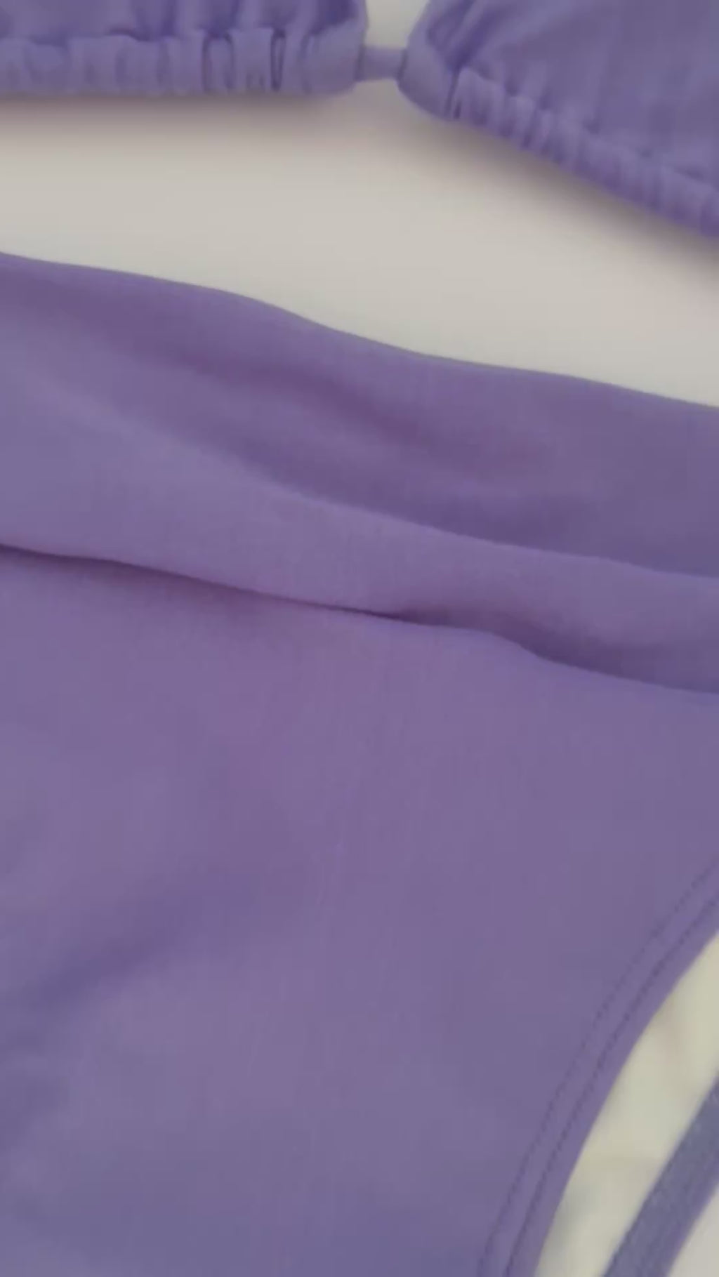 Conjunto Lila Satinado