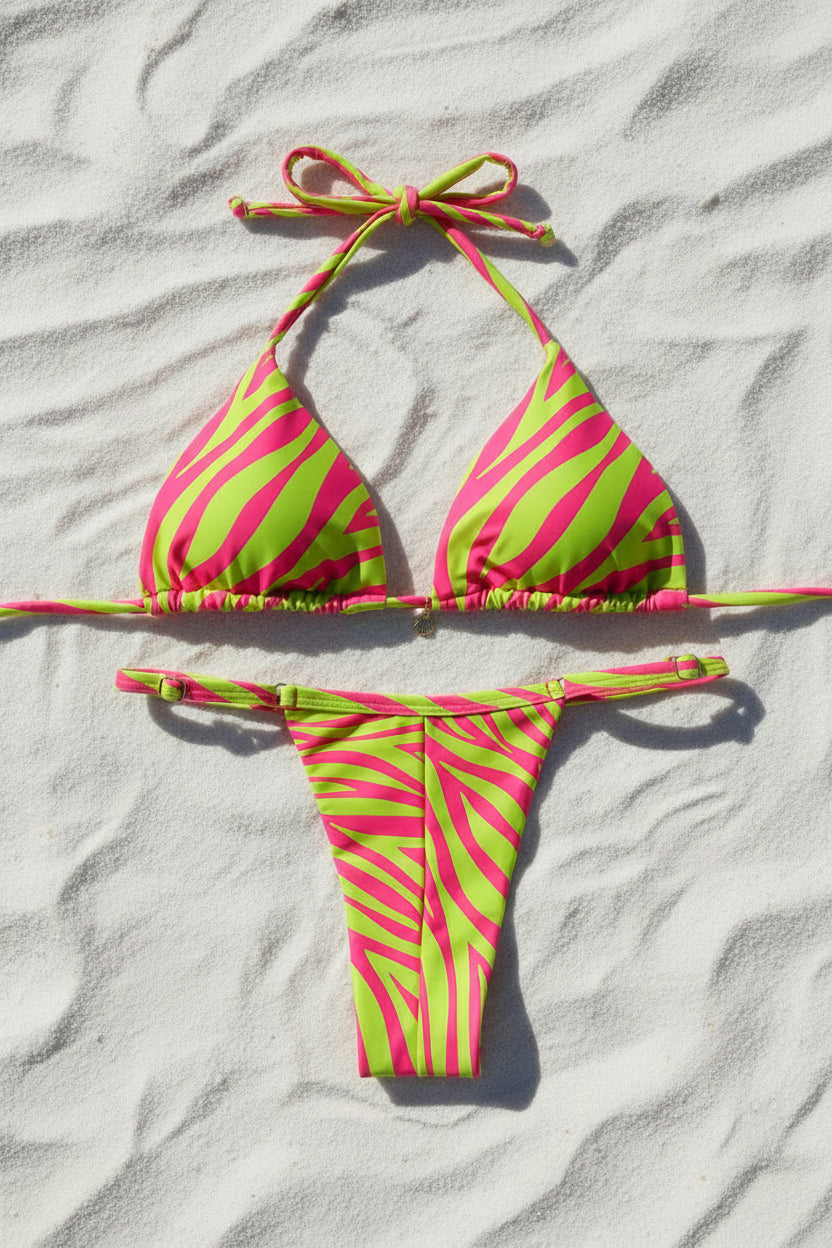 Conjunto Zebra Pink