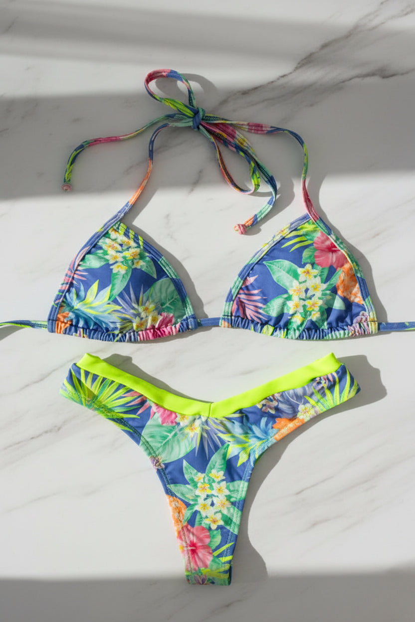 Conjunto Verde Lima Tropical