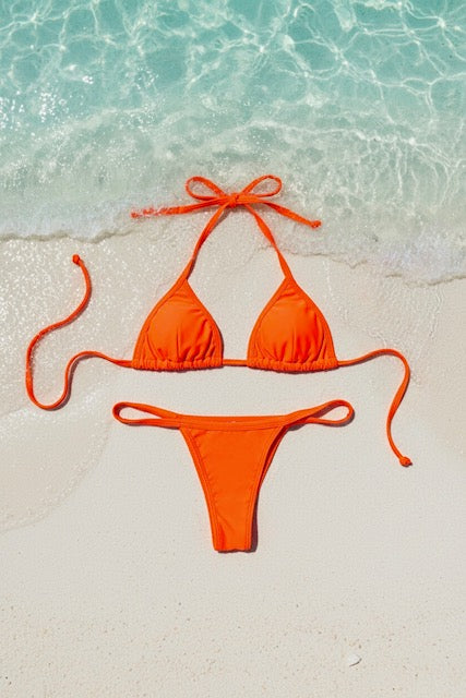 Conjunto Neón Naranja