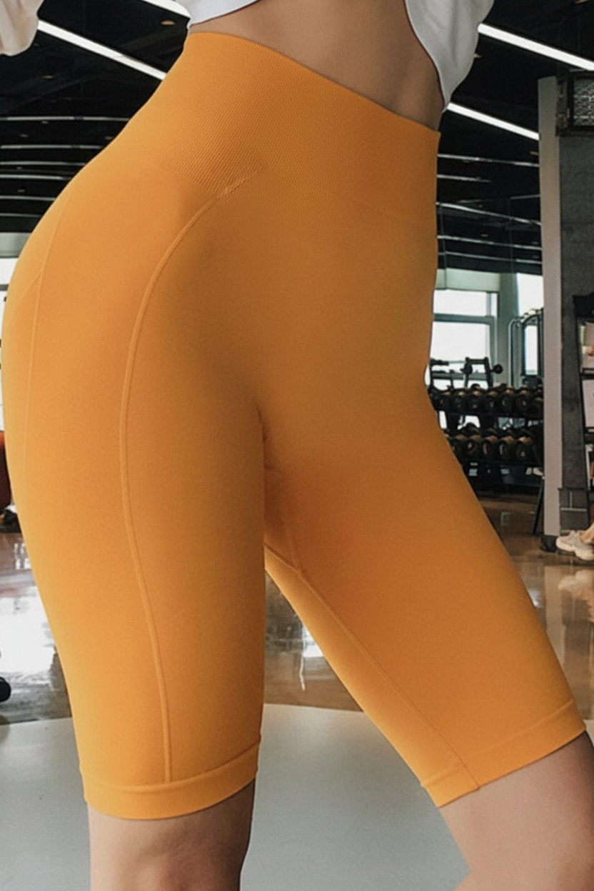 Short Amarillo sin fondo